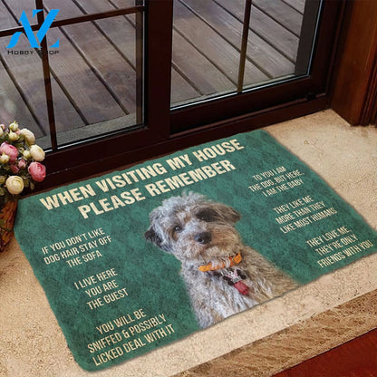 Dog Doormat 3D Please Remember Dog Custom Doormat