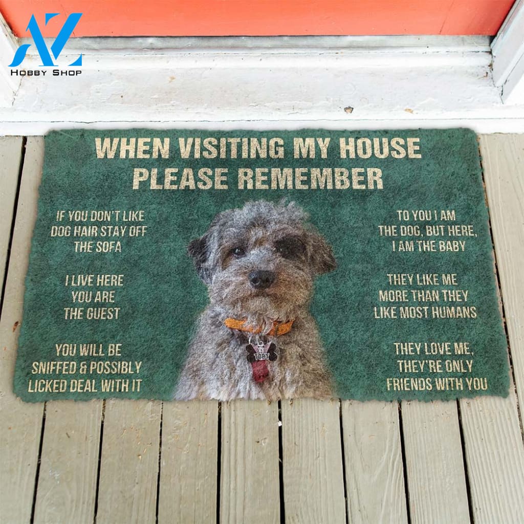 Dog Doormat 3D Please Remember Dog Custom Doormat