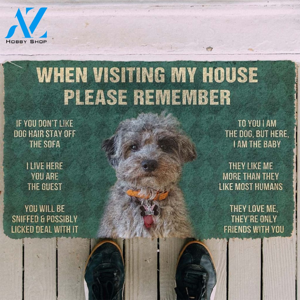 Dog Doormat 3D Please Remember Dog Custom Doormat