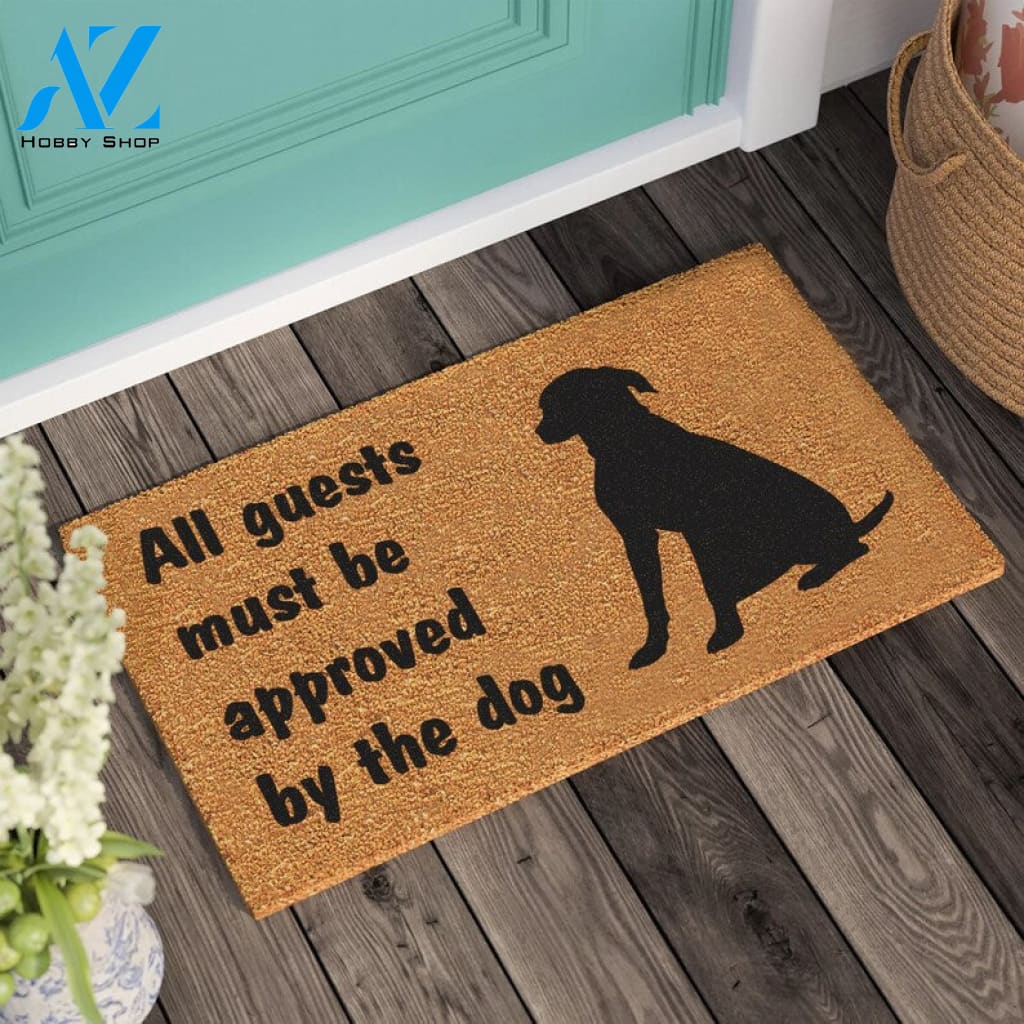 Dog Doormat Housewarming Gift Personalized Custom Doormat New Home Gift Welcome Door Mat Personalized Gift |