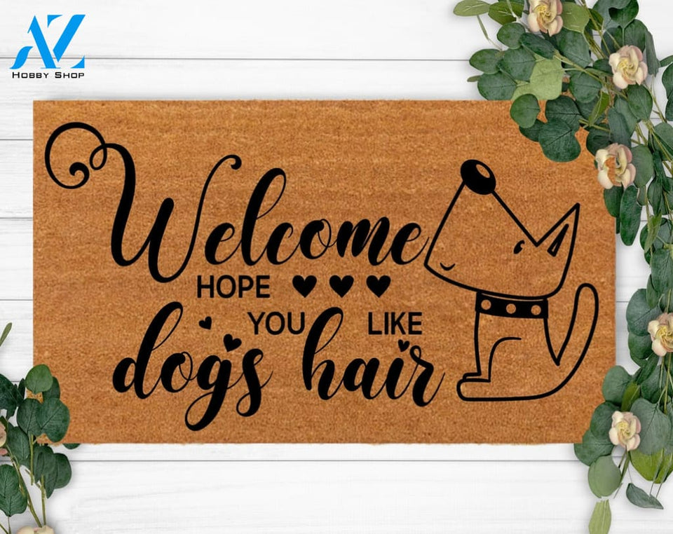 Dog Welcome Mat-Housewarming Gift-Funny Closing Gift-Custom Christmas Decoration-Merry Christmas-New Home-Last Name