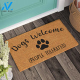 Dogs Welcome Doormat Wedding Gift Housewarming Gift Personalized Gift New Home Gift Personalized Custom