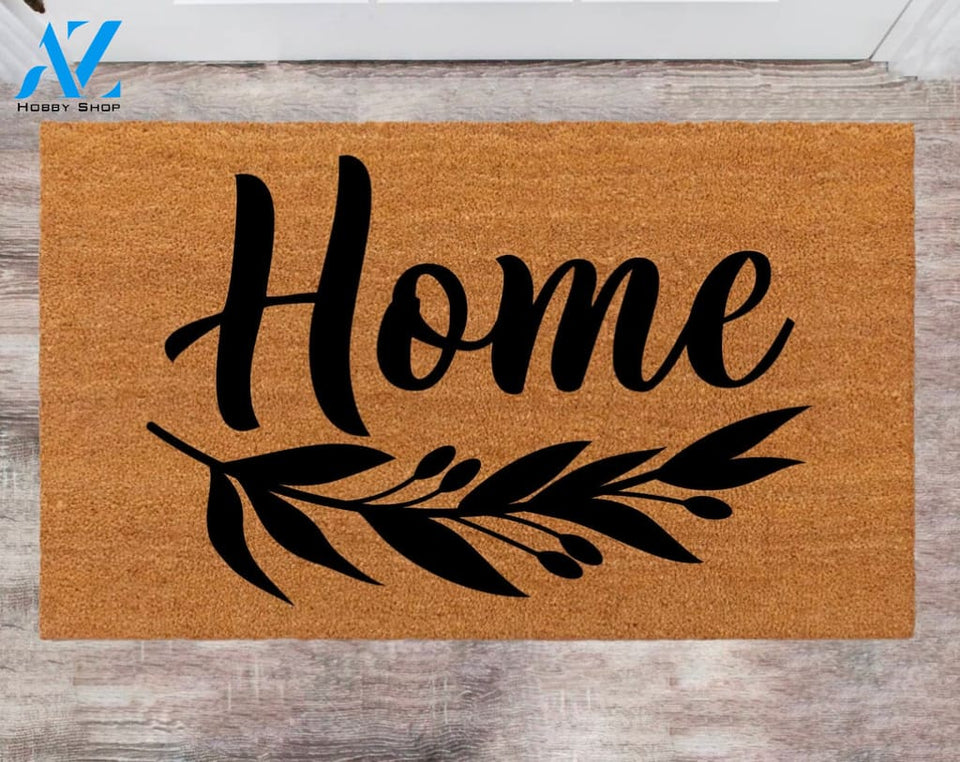 Doormat Christmas Gift HouseWarming Gift Monogram Rug Wedding Gift NewHome decoration Porch Decor