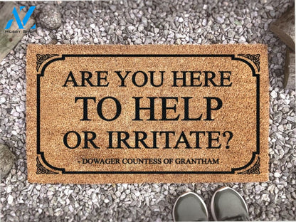 Downton Abbey - Maggie Smith - To Help Or Irritate - TV Show - Violet Crawley - Dowager Countess of Grantham - Downton