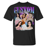 Custom Girlfriend T-Shirt, Personalized Photo Shirt