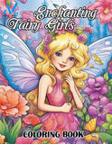 Enchanting Fairy Girls 30 Pages Printable Coloring Book