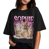 Custom Pet Photo T-Shirt, Gift for Pet Lovers