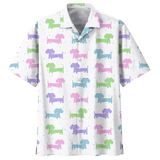 Dachshund  White Amazing Design Unisex Hawaiian Shirt For Men And Women Dhc17063833