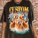 Custom Pet Shirt, Personalized Pet Photo & Name  Shirt