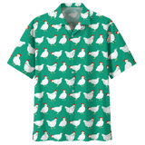 Chicken   Green Awesome Design Unisex Hawaiian Shirt For Men And Women Dhc17063724