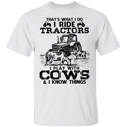 Cow painting, Tractor in farm, That's what I do - Farm Apparel