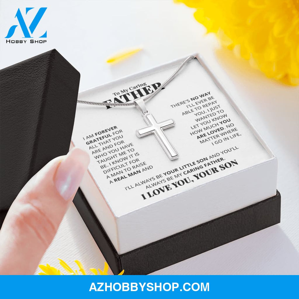 Father - Always With You - Cross Gift Necklase
