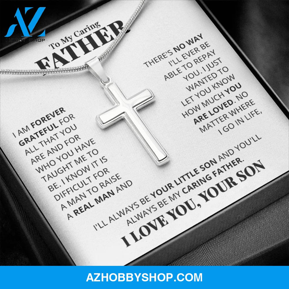 Father - Always With You - Cross Gift Necklase