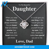 father daughter necklace birthday badass daughter necklace gifts for daughter adult daughter gifts dad daughter gift