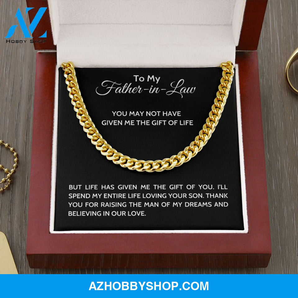 Father In Law - My Dream - Cuban Link Chain