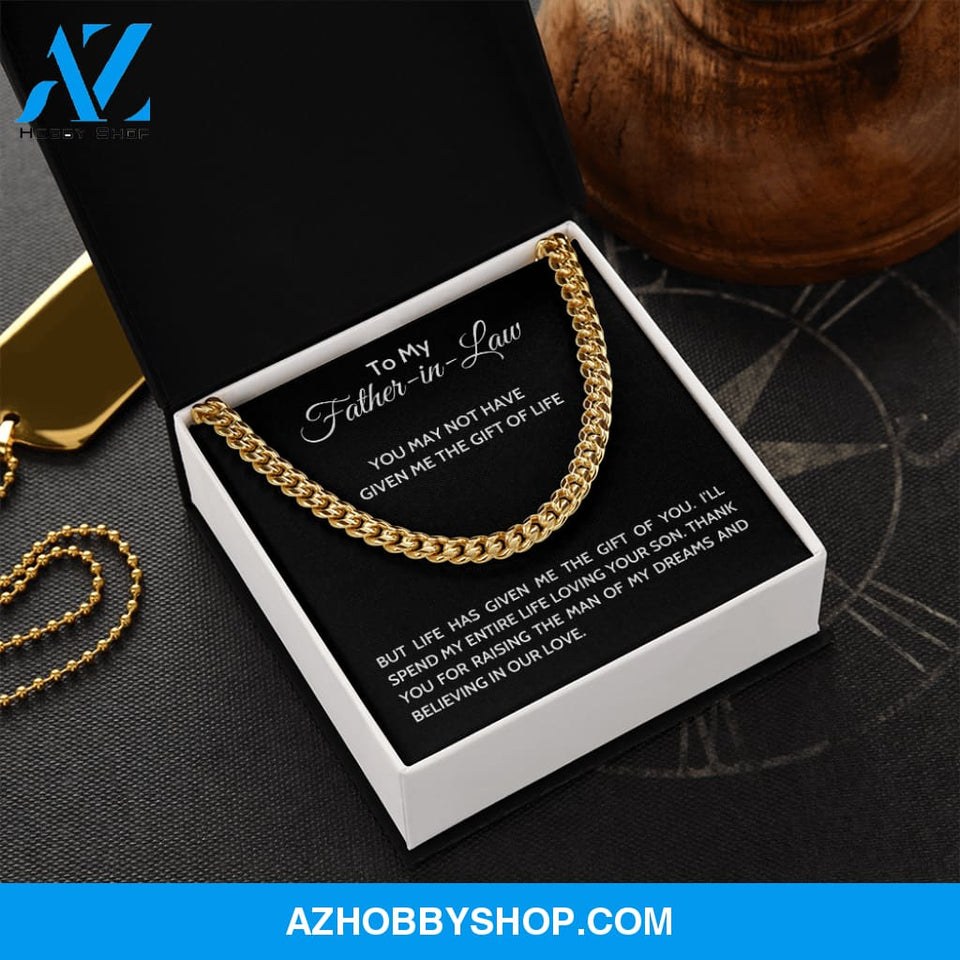 Father In Law - My Dream - Cuban Link Chain