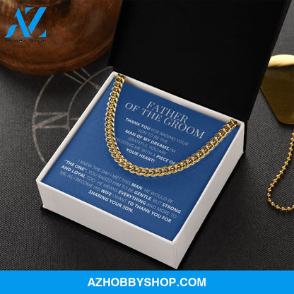 Father of The Groom - Marriage - Cuban Link Chain