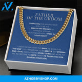 Father of The Groom - Marriage - Cuban Link Chain
