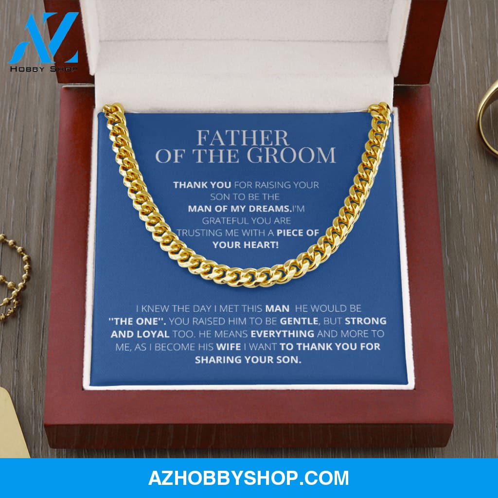 Father of The Groom - Marriage - Cuban Link Chain