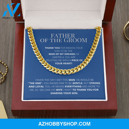 Father of The Groom - Marriage - Cuban Link Chain