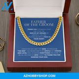 Father of The Groom - Marriage - Cuban Link Chain