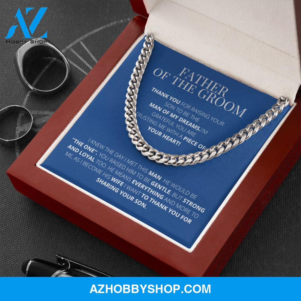 Father of The Groom - Marriage - Cuban Link Chain