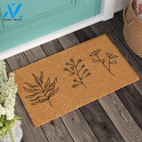 Flowers Doormat Wedding Gift Welcome Door Mat Housewarming Gift Personalized Gift New Home Gift Front Door