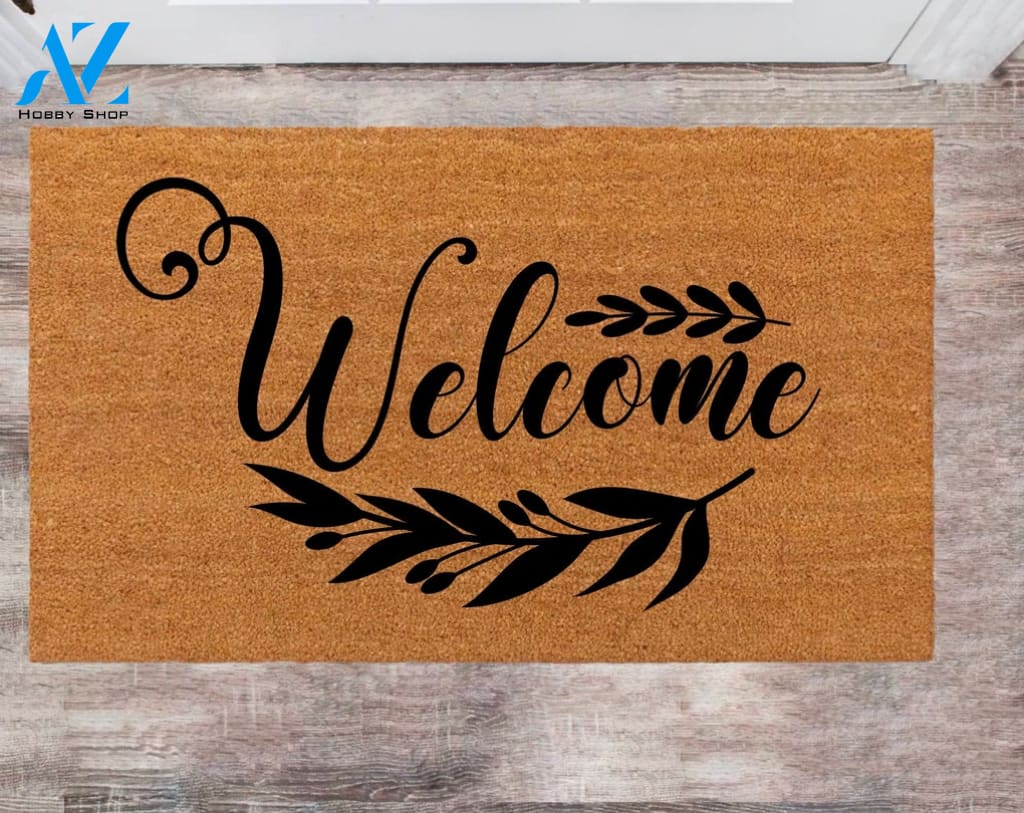 Framed Welcome Doormat Customized Closing Gift Front Doormats Unique Christmas Gift Porch Decor