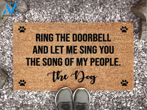 Funny Dog Door Mat - Dog Doormat - Housewarming Gift - Animal Doormat - Couples Gift - Pet Gift - New Home Gift - Custom