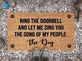 Funny Dog Door Mat - Dog Doormat - Housewarming Gift - Animal Doormat - Couples Gift - Pet Gift - New Home Gift - Custom