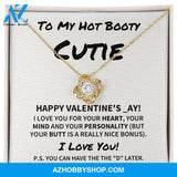 Funny Valentine's Love Knot Necklace