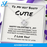 Funny Valentine's Love Knot Necklace