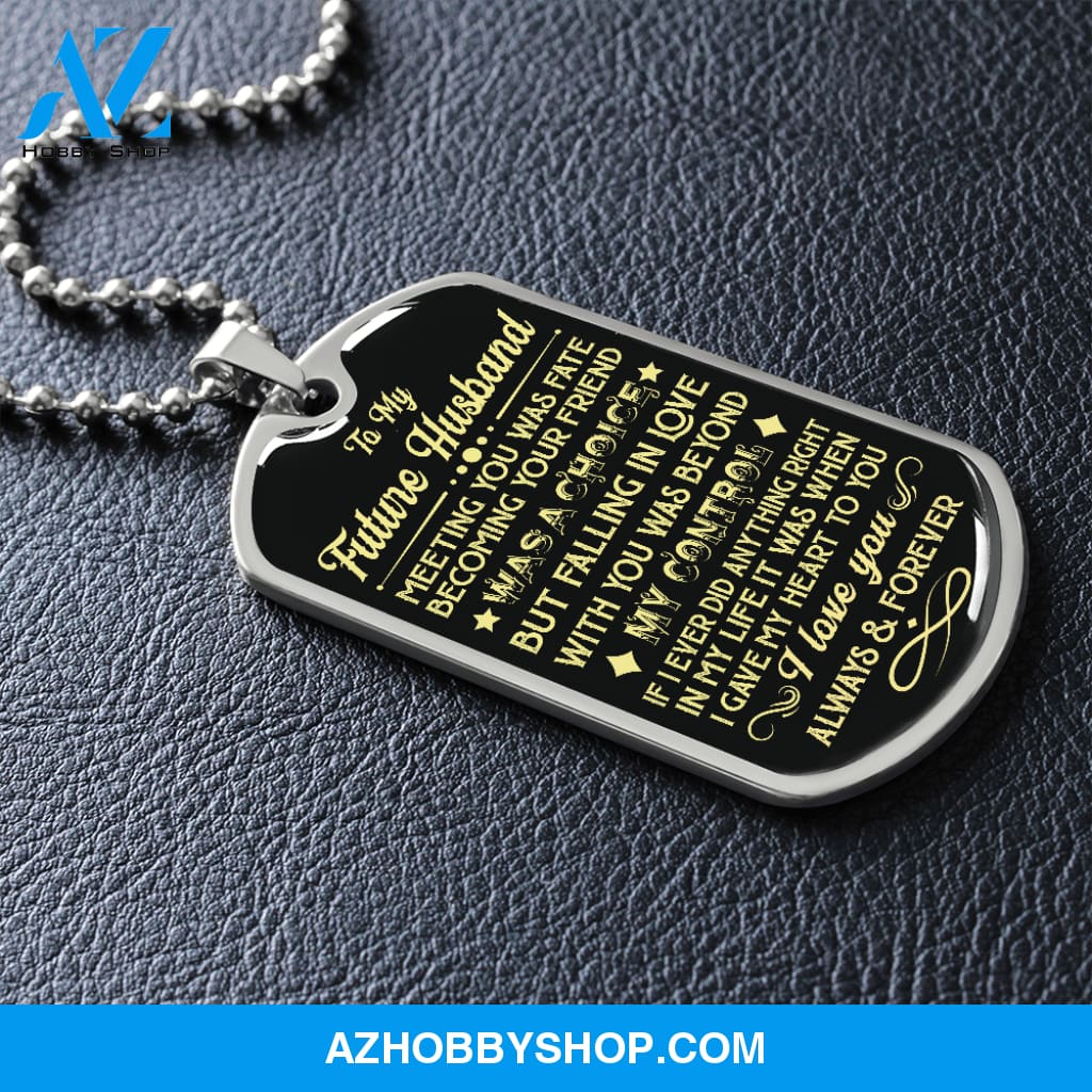 Future Husband - Fate & Choice - Military Necklace
