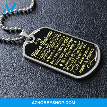Future Husband - Fate & Choice - Military Necklace