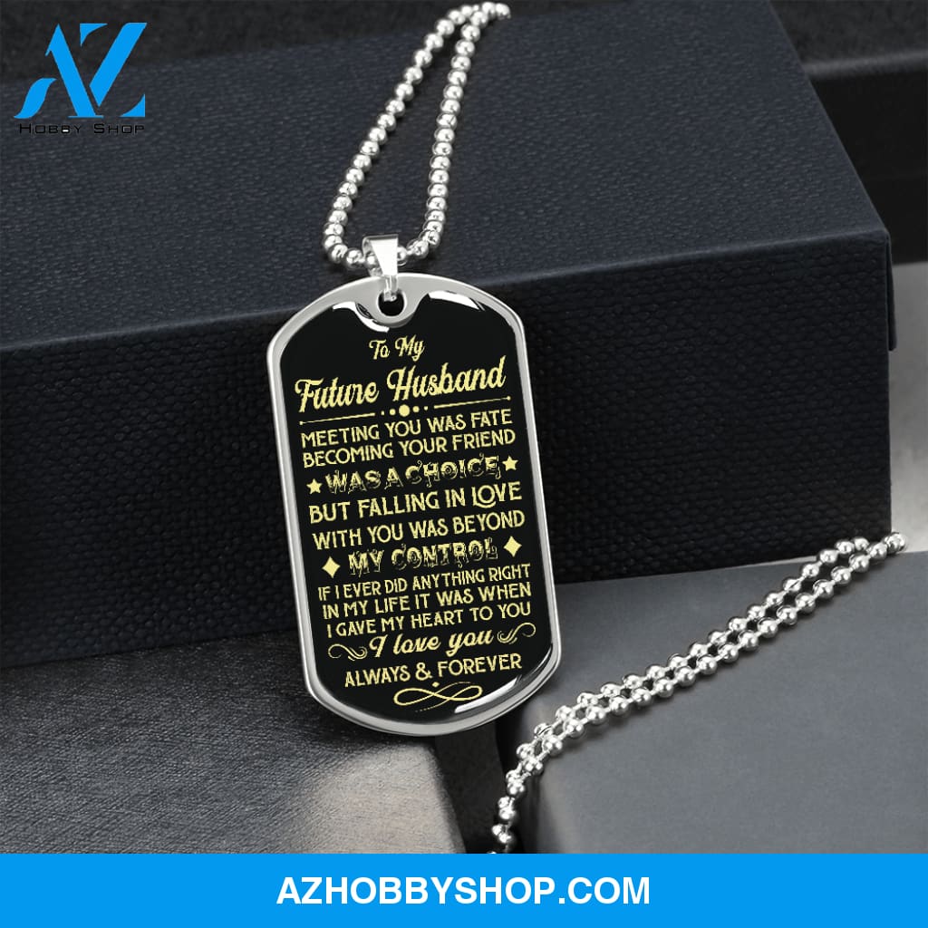 Future Husband - Fate & Choice - Military Necklace
