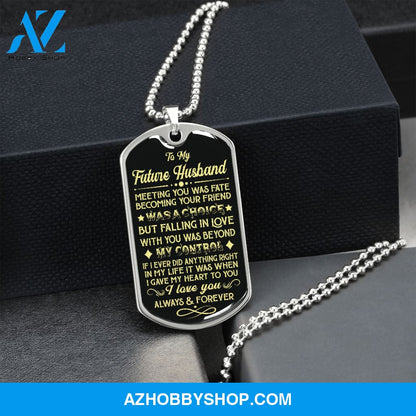 Future Husband - Fate & Choice - Military Necklace