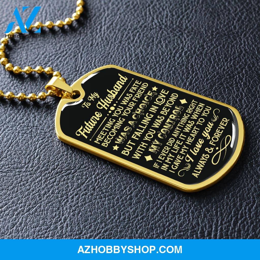 Future Husband - Fate & Choice - Military Necklace