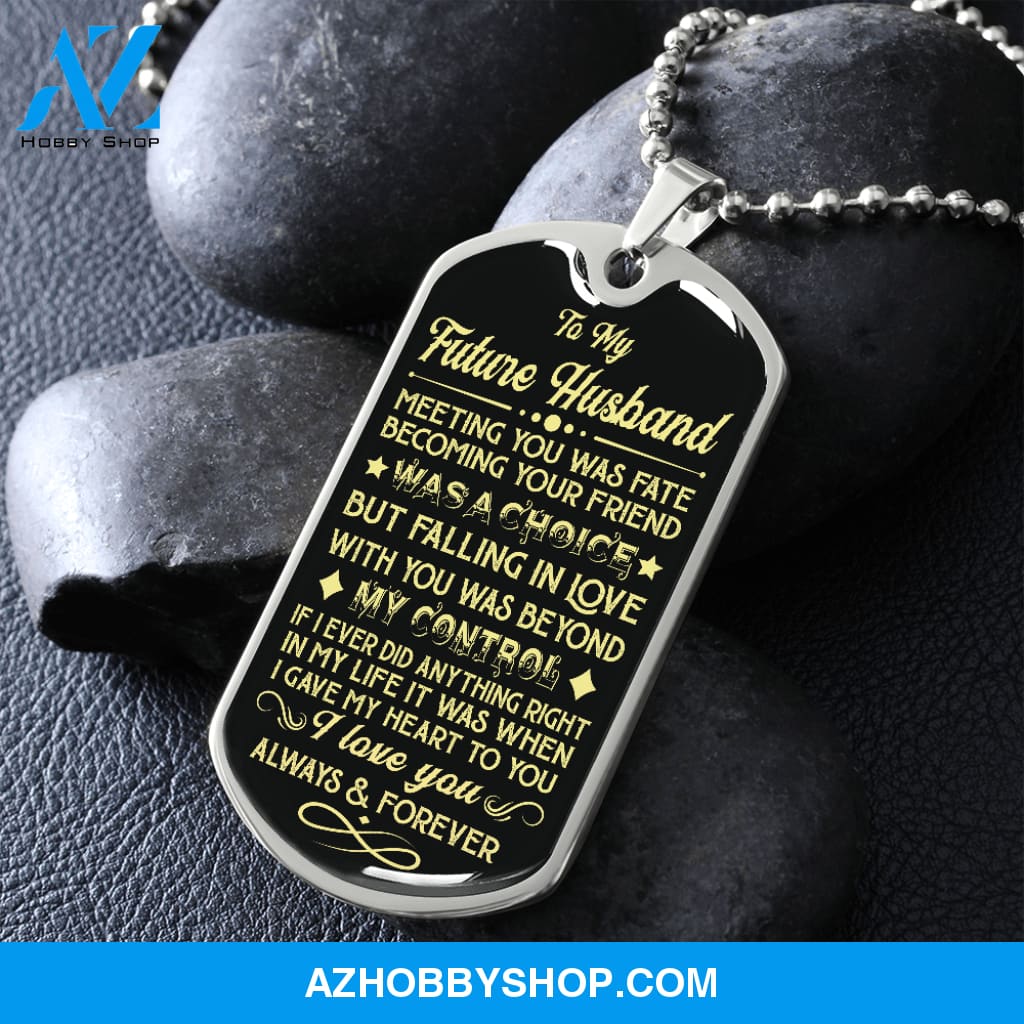 Future Husband - Fate & Choice - Military Necklace