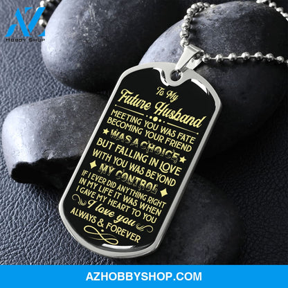 Future Husband - Fate & Choice - Military Necklace
