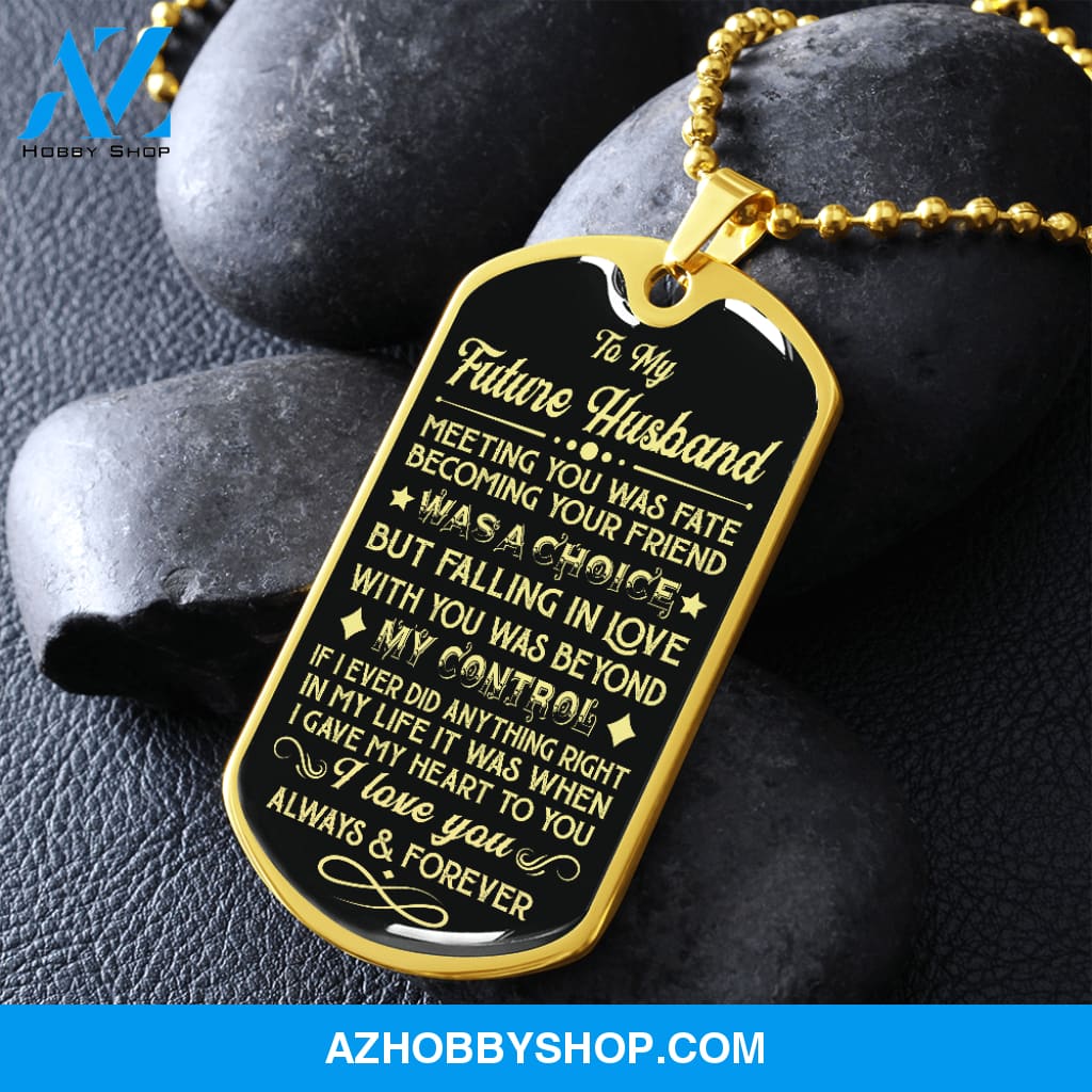 Future Husband - Fate & Choice - Military Necklace