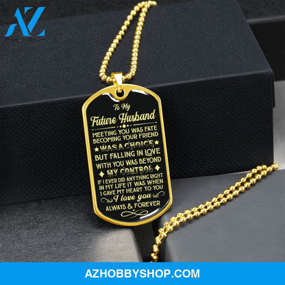 Future Husband - Fate & Choice - Military Necklace