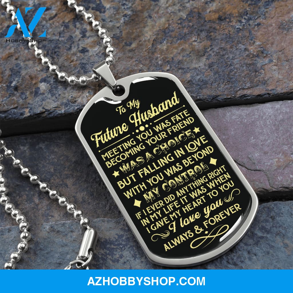 Future Husband - Fate & Choice - Military Necklace