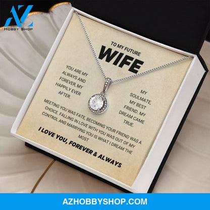 Future Wife - Always And Forever - Eternal Hope Silver Necklace