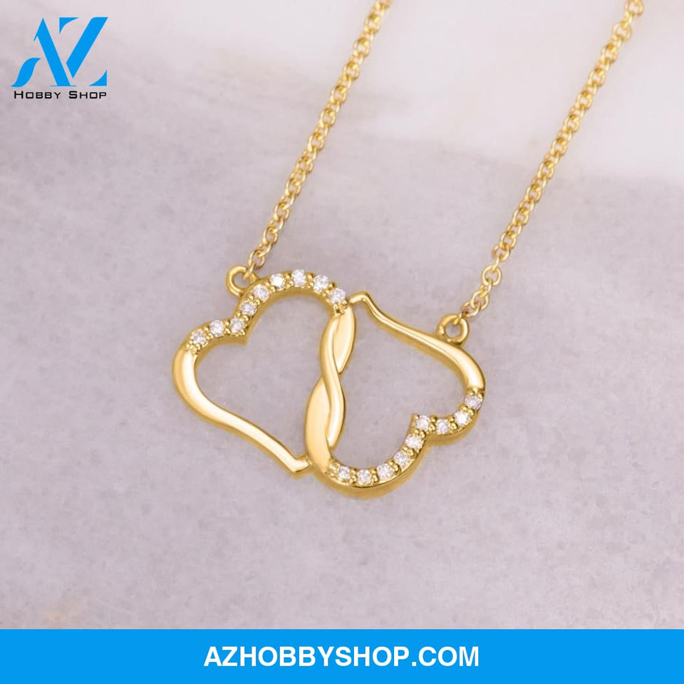 (Future Wife) Best Thing - Solid Gold with Diamonds Necklace