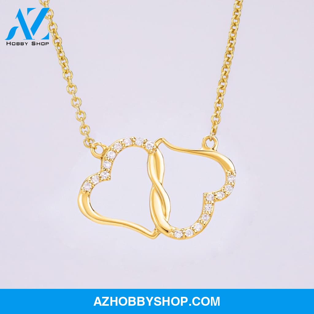 (Future Wife) Best Thing - Solid Gold with Diamonds Necklace