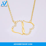 (Future Wife) Best Thing - Solid Gold with Diamonds Necklace