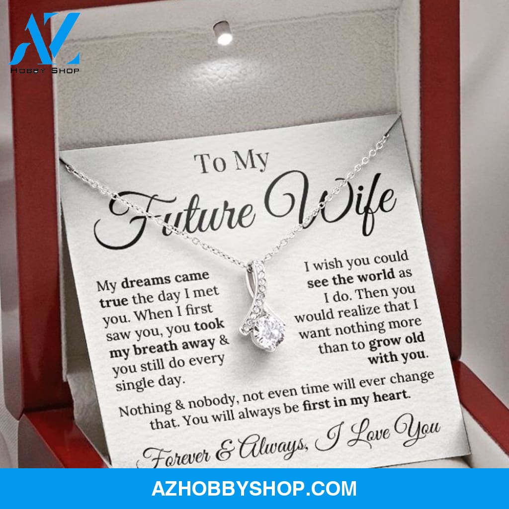 Future Wife First In My Heart Necklace