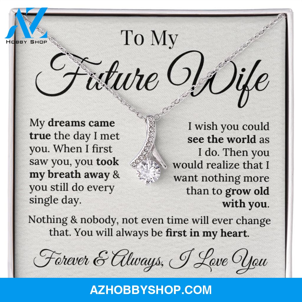 Future Wife First In My Heart Necklace