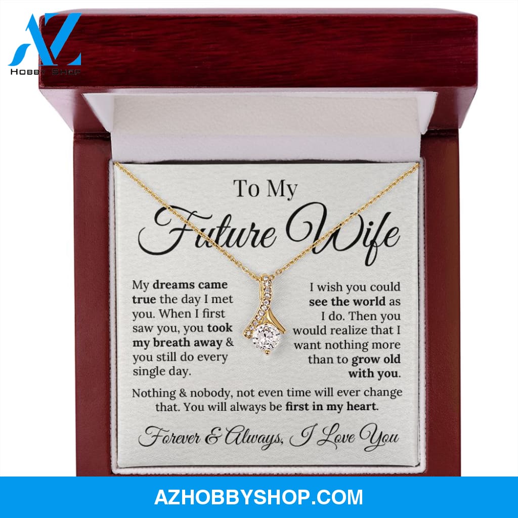 Future Wife First In My Heart Necklace