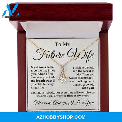 Future Wife First In My Heart Necklace